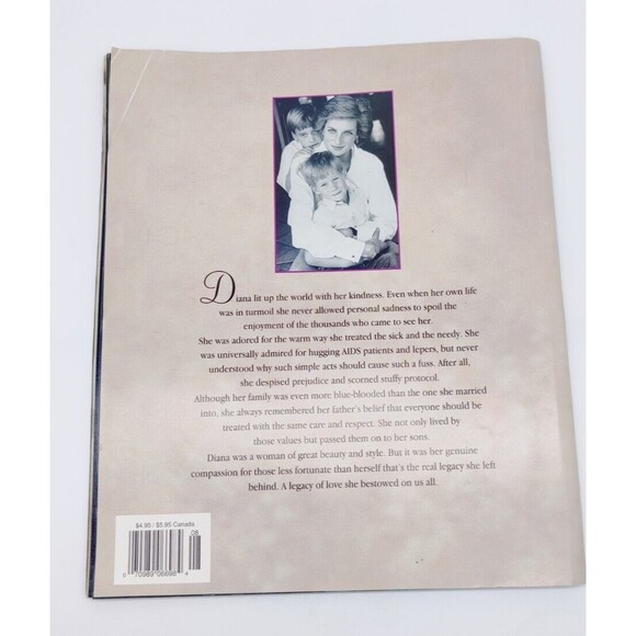 Vintage 1998 Princess Diana Luxury Lifestyles Legacy of Diana Magazine W/ Poster - Picture 2 of 8